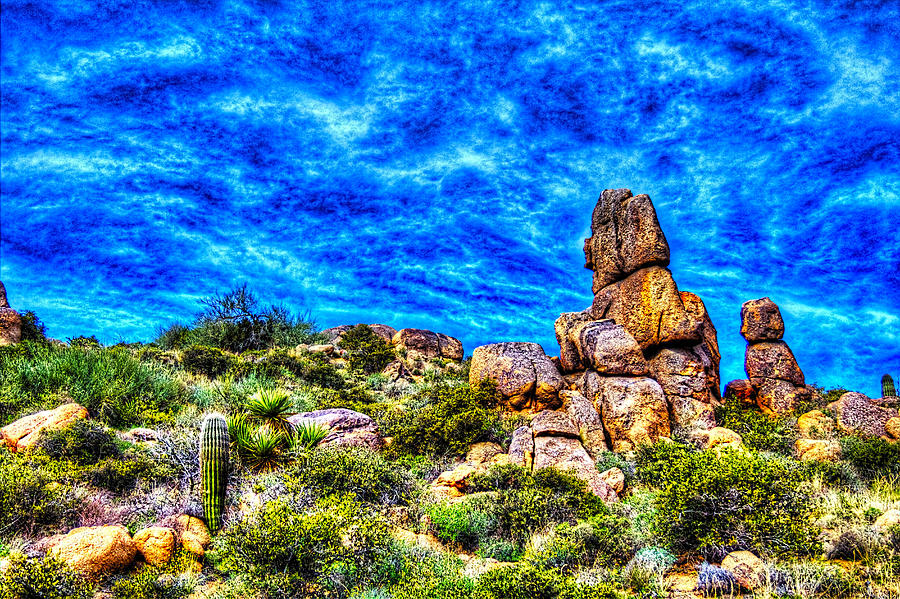 Balanced Rocks on Route 93 Photograph by Roger Passman
