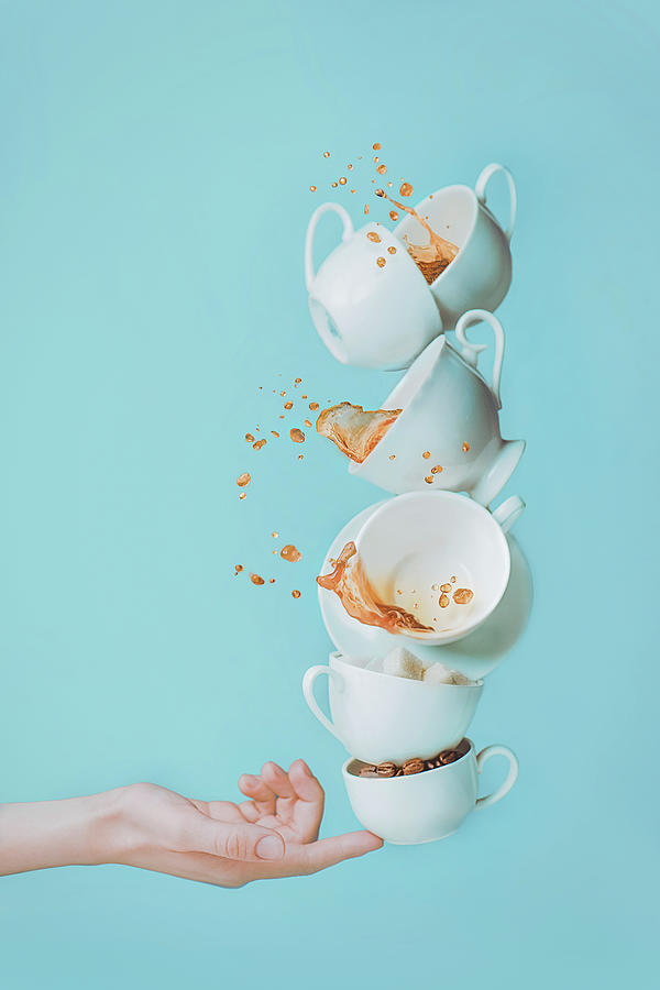 Balancing Coffee Photograph by Dina Belenko Photography