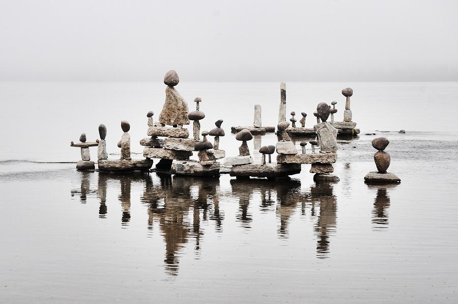 Balancing Rocks Photograph by Jana Kriz