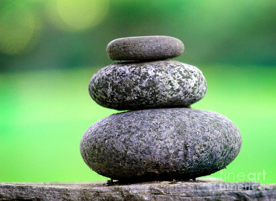 Balancing Rocks Photograph by Karen Adams