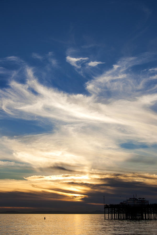 Sunset Photograph - Balboa Sky Portrait by Chris Brannen