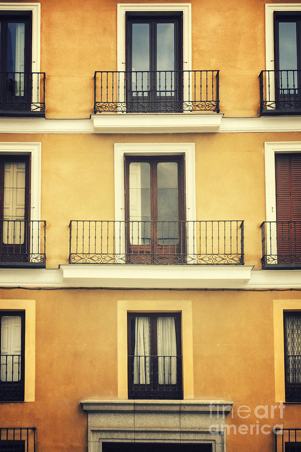 Architecture Photograph - Balconies by Margie Hurwich