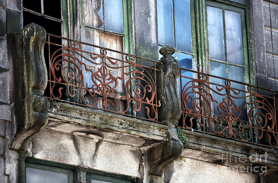 Balcony Decay Photograph by John Rizzuto