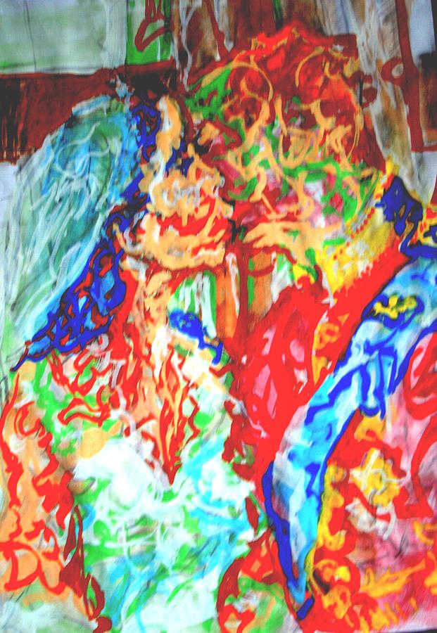 Duke University Painting - Balcony kiss by Godfrey McDonnell