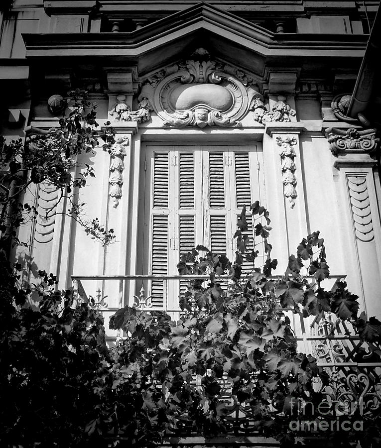 Nice Photograph - Balcony of Nice by Karen Lindale