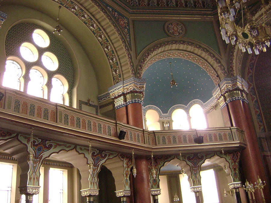 Balcony Of Sofia Synagogue Photograph by Moshe Harboun