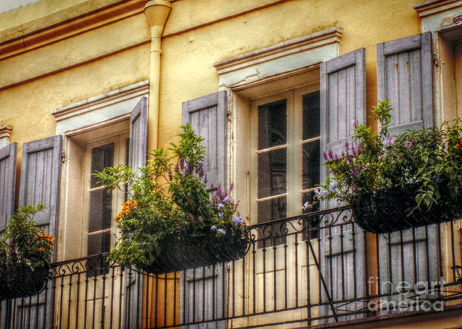 French Quarter Balcony Photograph by Valerie Reeves