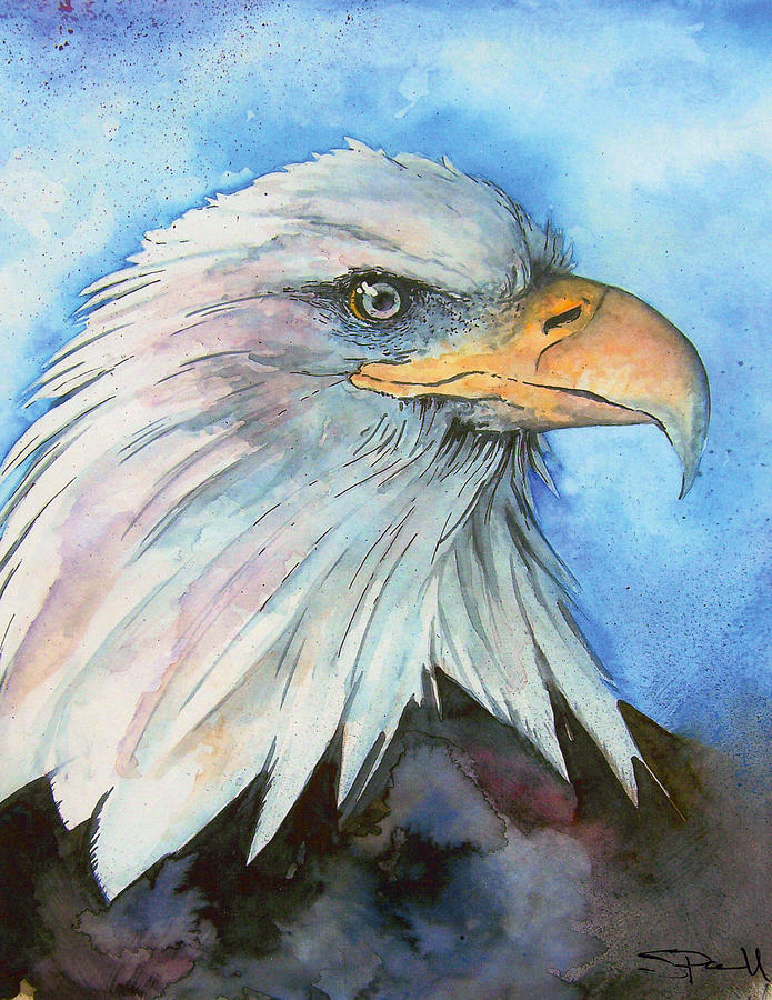 Bald Eagle Painting by Sean Parnell