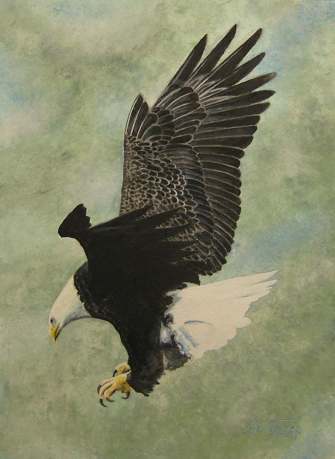 Bald Eagle Painting by Stan Tenney