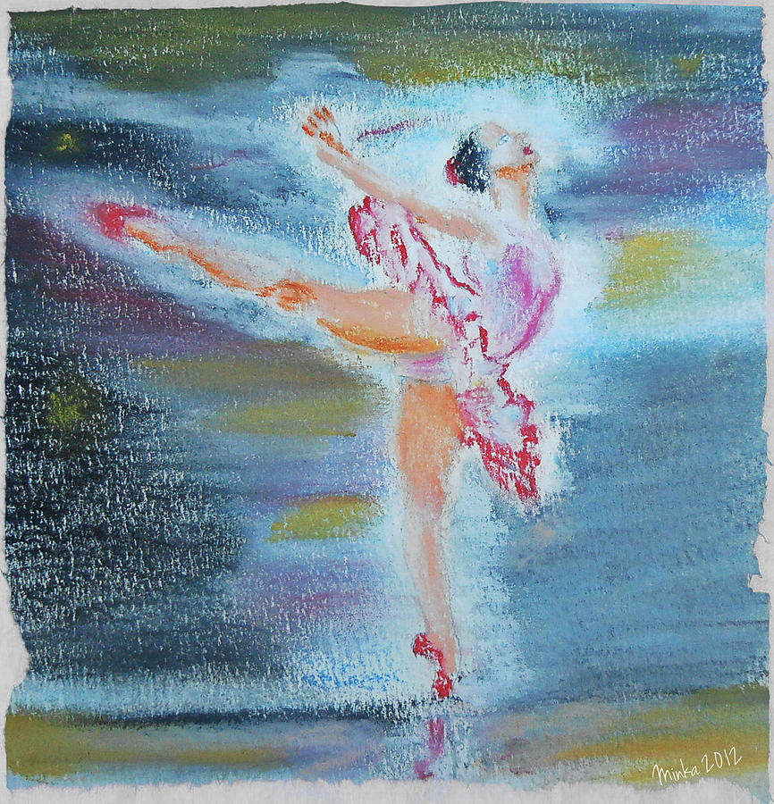 Balerina Pastel by Minka Husidic - Fine Art America