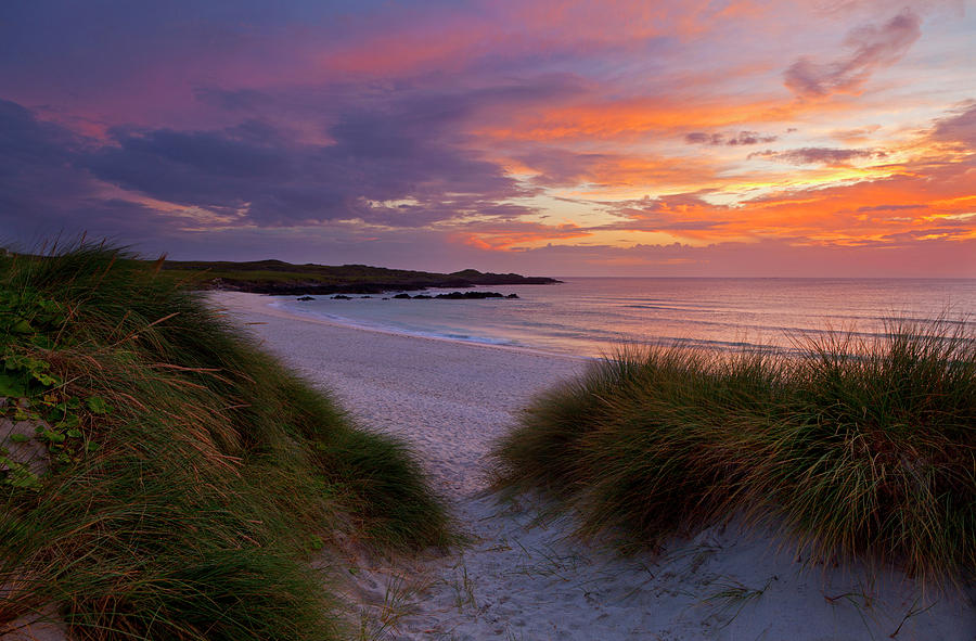 Balevullin Beach At Twilight Photograph by Adrian Pope Balevullin Beach At Twilight Photograph by Adrian Pope