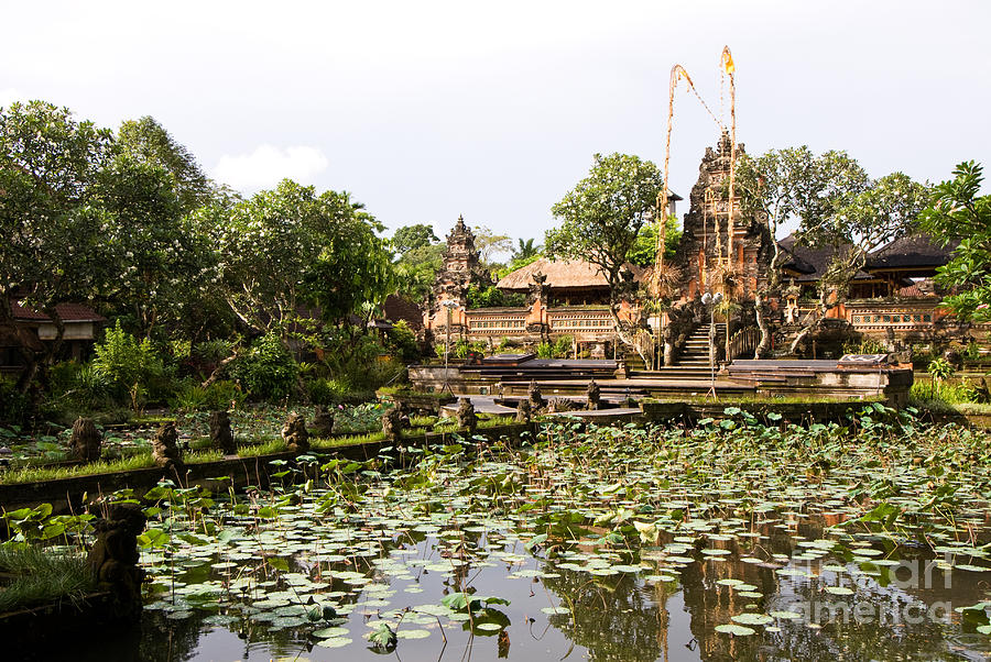Bali Saraswati Temple 01 Photograph by Rick Piper Photography