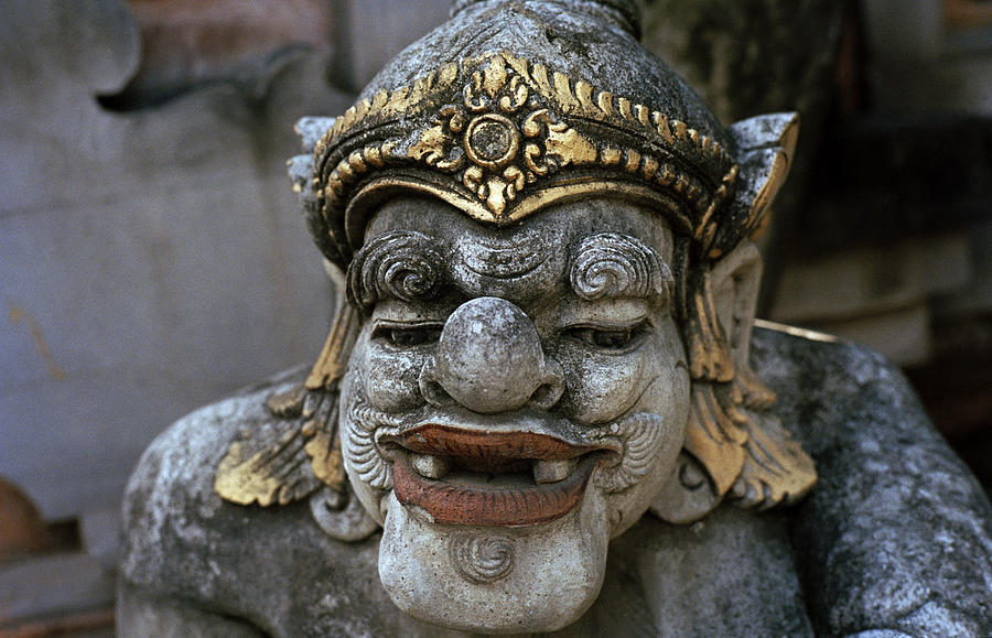 Religious Bali Temple Statue Photograph by Shaun Higson