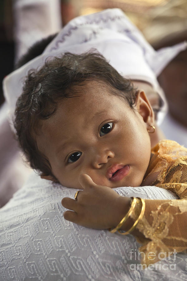 Balinese Baby Photograph by Craig Lovell