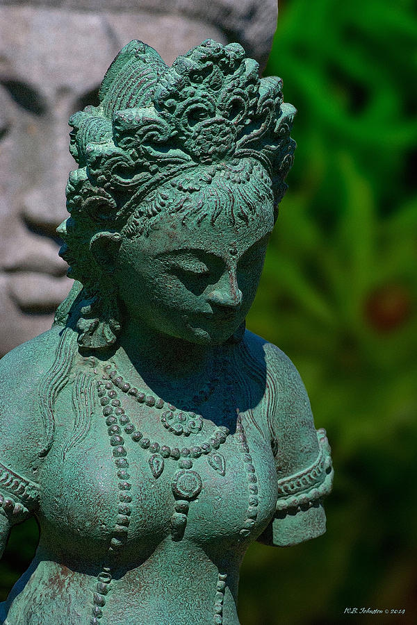 Balinese Garden Photograph by WB Johnston