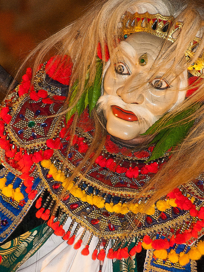 Balinese Masked Dancer Photograph by Beverly Hanson