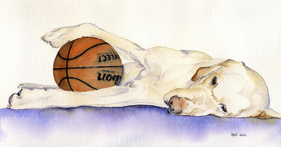 Ball Dreams Painting by Heidi Gallo