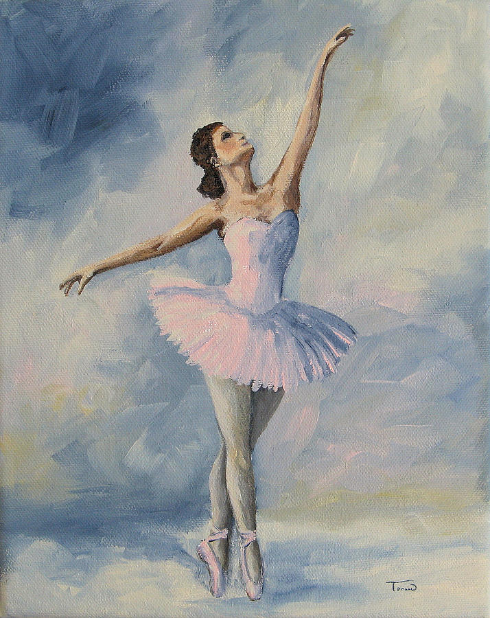 Ballerina 001 Painting by Torrie Smiley