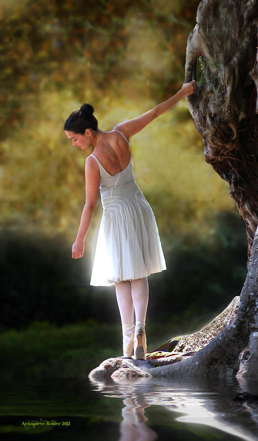 Ballerina #1 Photograph by Aleksander Rotner