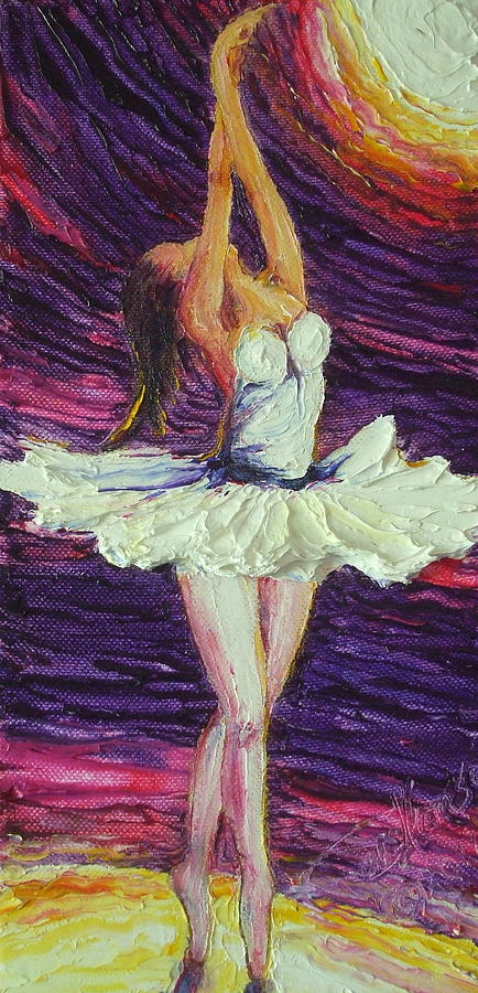 Dancing Ballerina Painting by Paris Wyatt Llanso