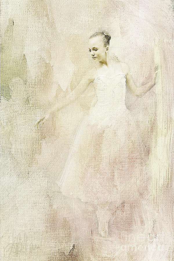 Ballerina Painting by Linda Blair