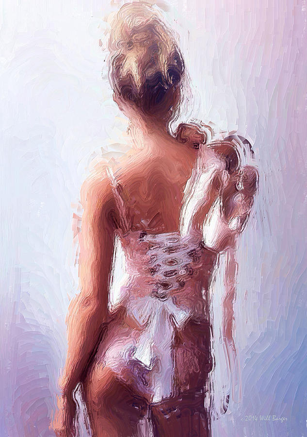 Ballerina Nbr 01A Painting by Will Barger