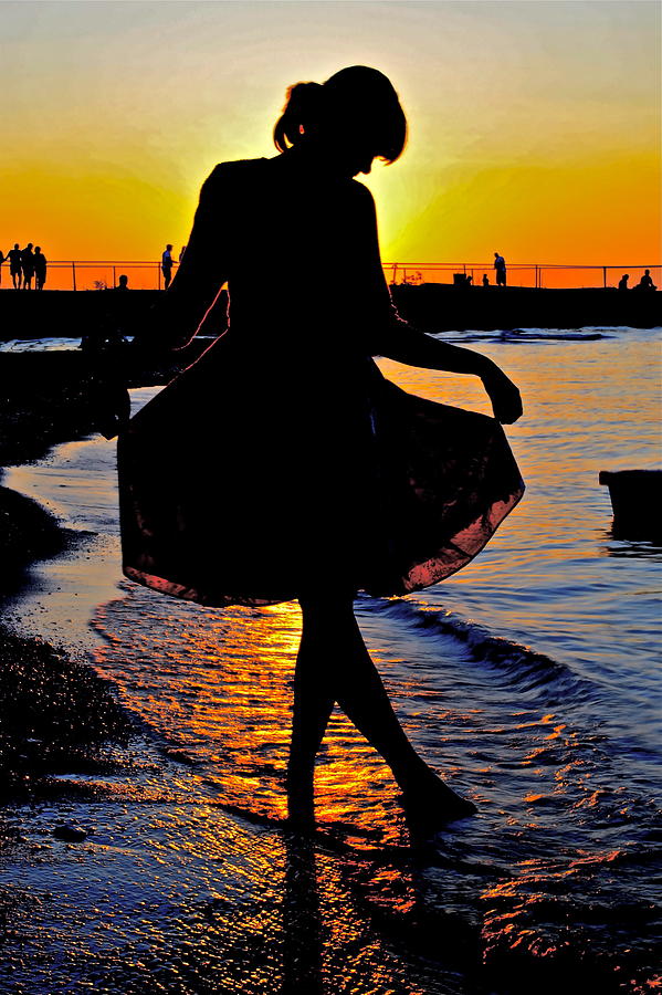 Sunset Photograph - Ballerina by Frozen in Time Fine Art Photography