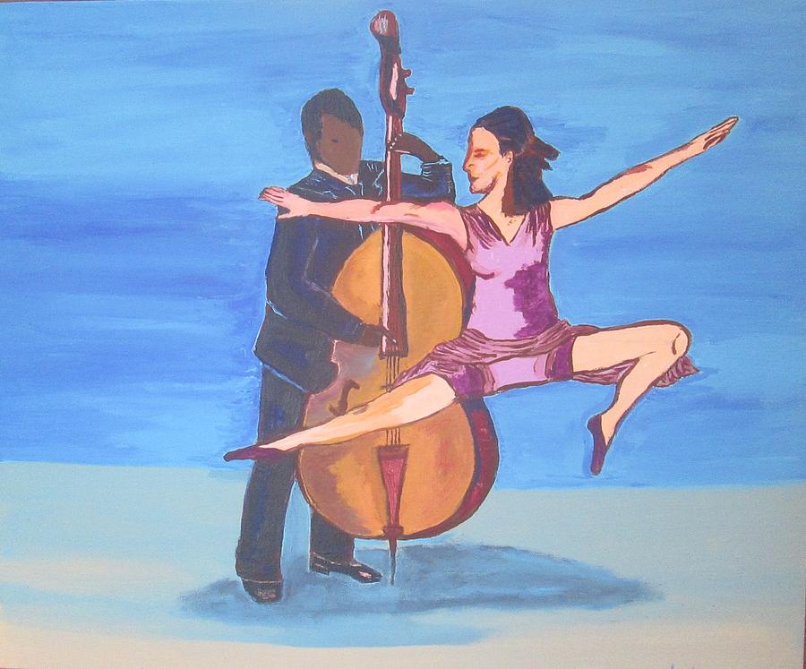Ballet and Jazz Painting by Jennylynd James