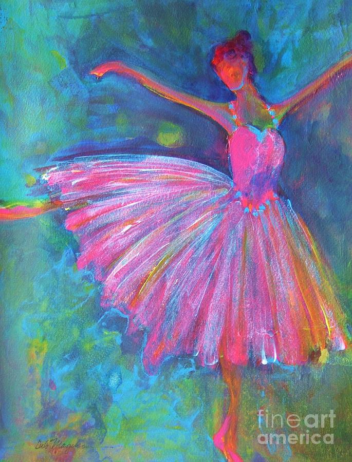 Ballerina Painting - Ballet Bliss by Deb Magelssen