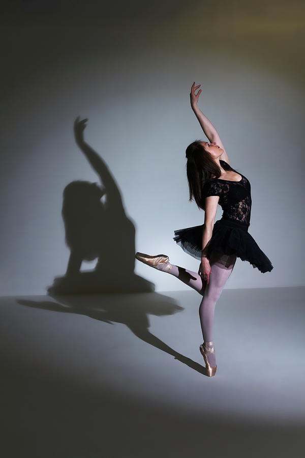 Ballet Dancer Performing In Spotlight Photograph by Phil Payne Photography