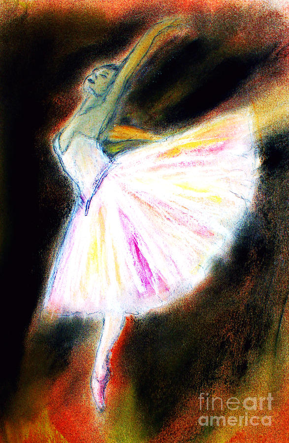 Ballet Pastel By Michael Cross 