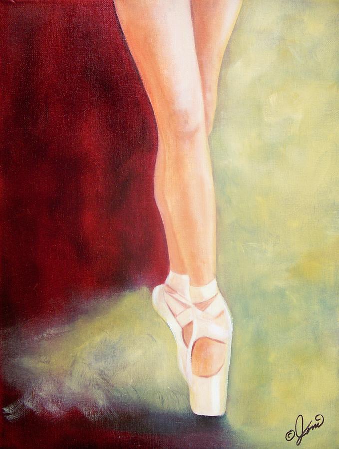 Ballet Moves Painting by Joni McPherson