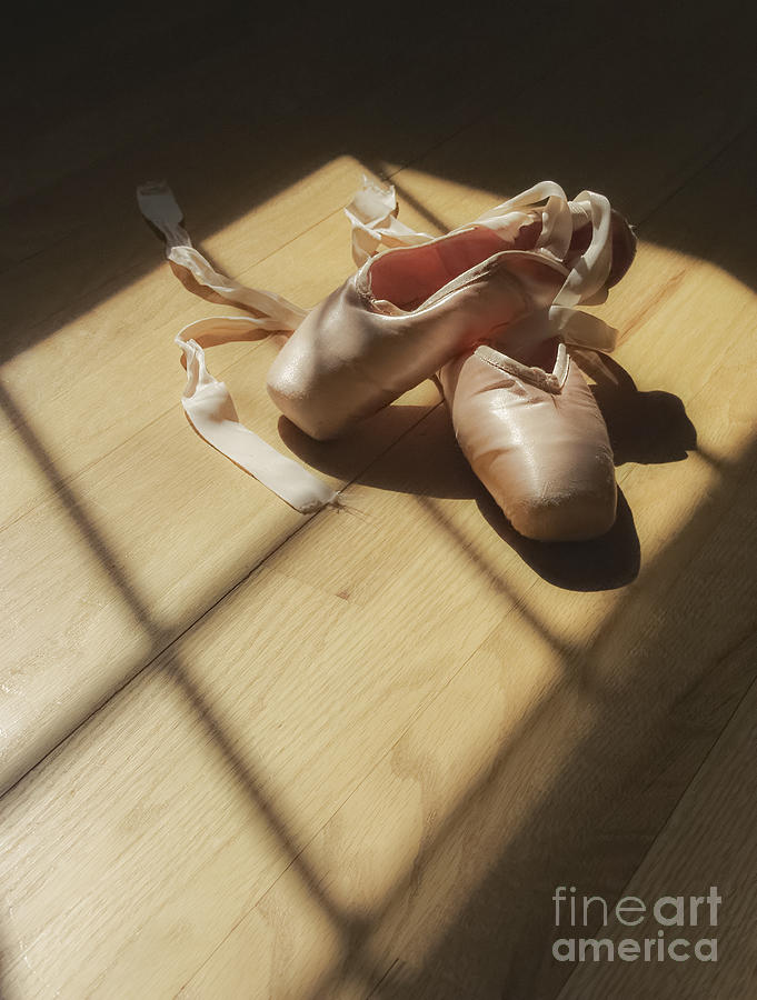 Ballet Photograph - Ballet Slippers by Diane Diederich