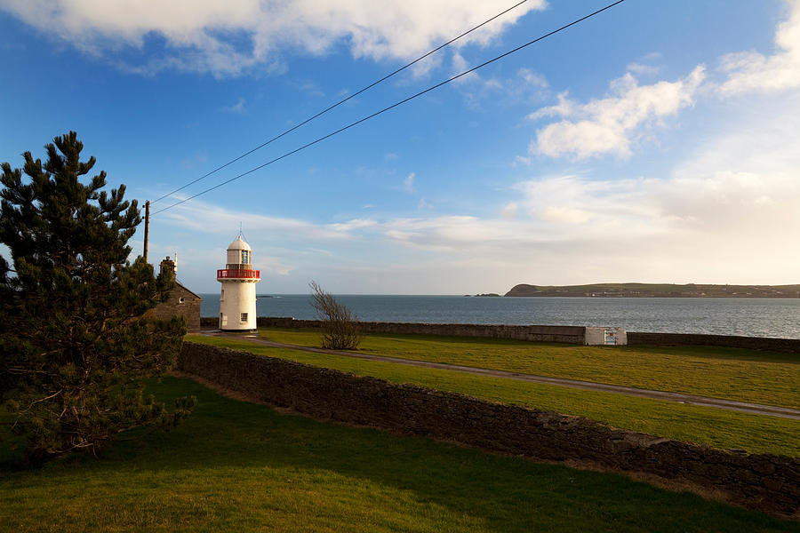 Lighthouse Photograph - Ballinacourty Lighthouse, Dungarvan by Panoramic Images