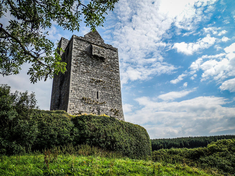 Ballinalacken Castle in Irelands County Clare Photograph by James Truett