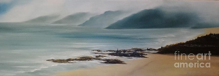 Seascapes Painting - Ballito the galley. KZN by Michelle Scott