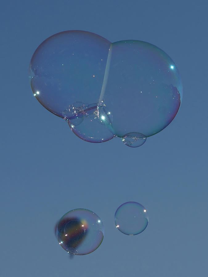 Balloon and Bubbles Photograph by Ernest Echols
