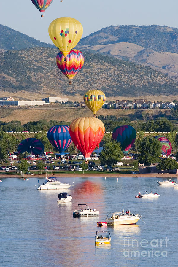 Balloon Ascent Photograph by Steven Krull