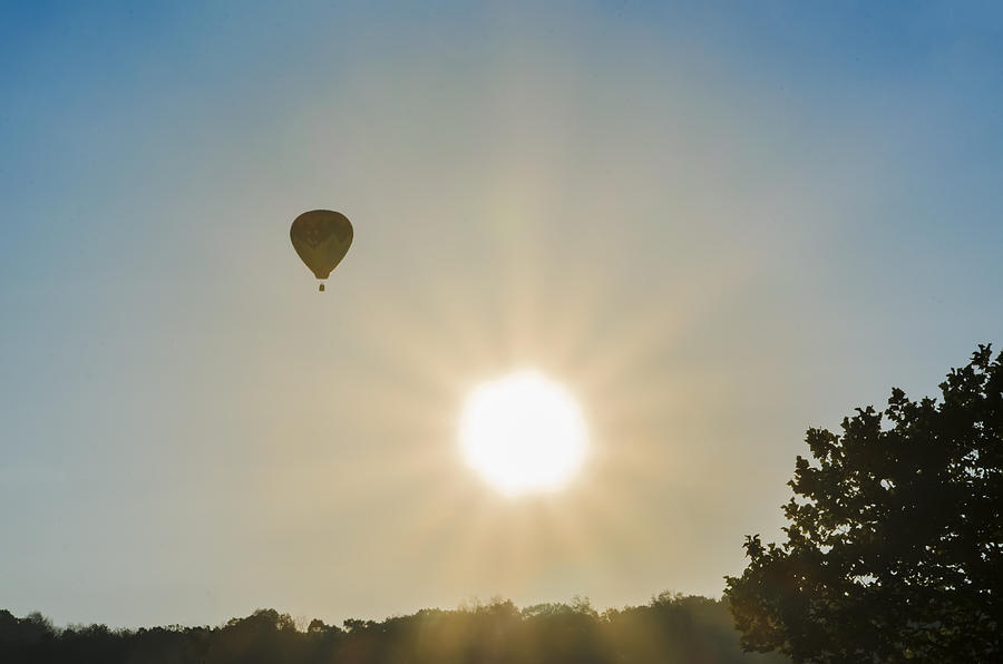 Balloon at Sunrise Photograph by Bill Cannon