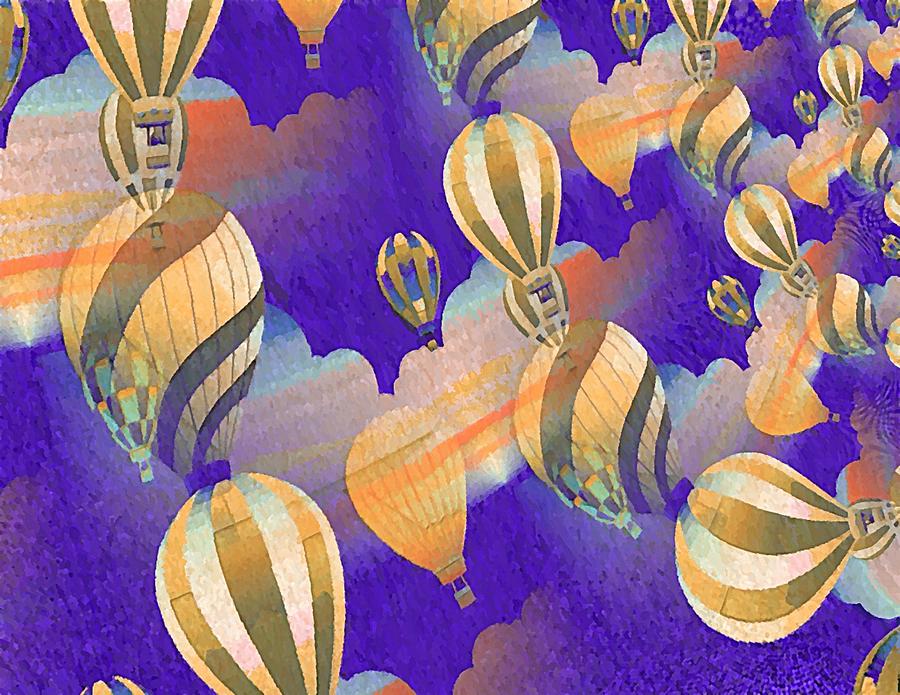 Balloon Fantasy Digital Art by John Madison