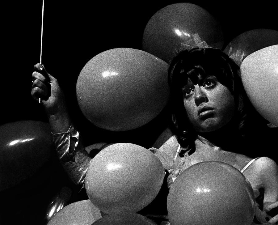 Balloon girl University of Arizona production of Gypsy Tucson 1968 Photograph by David Lee Guss
