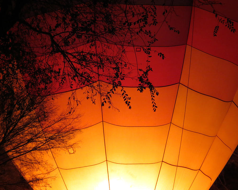 Balloon Glow Photograph by Laurel Powell