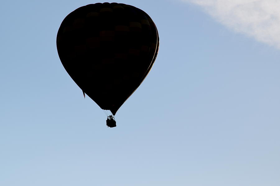 Balloon In Silhouette Photograph