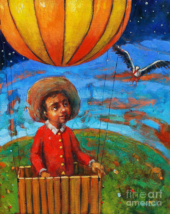 Balloon Journey Painting
