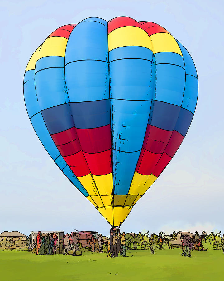 Balloon Launch Photograph by Jerry Nettik