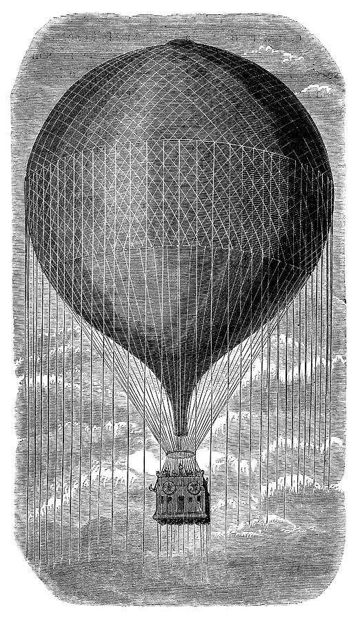 Balloon le Geant Photograph by Science Photo Library