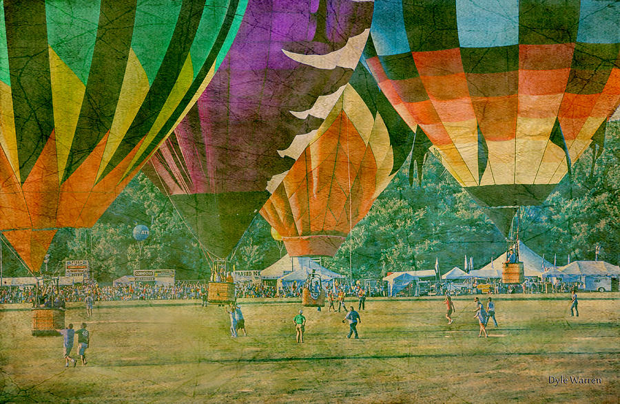 Balloon Race Photograph by Dyle   Warren