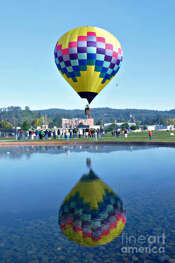 Balloon Ride  Photograph by Mindy Bench