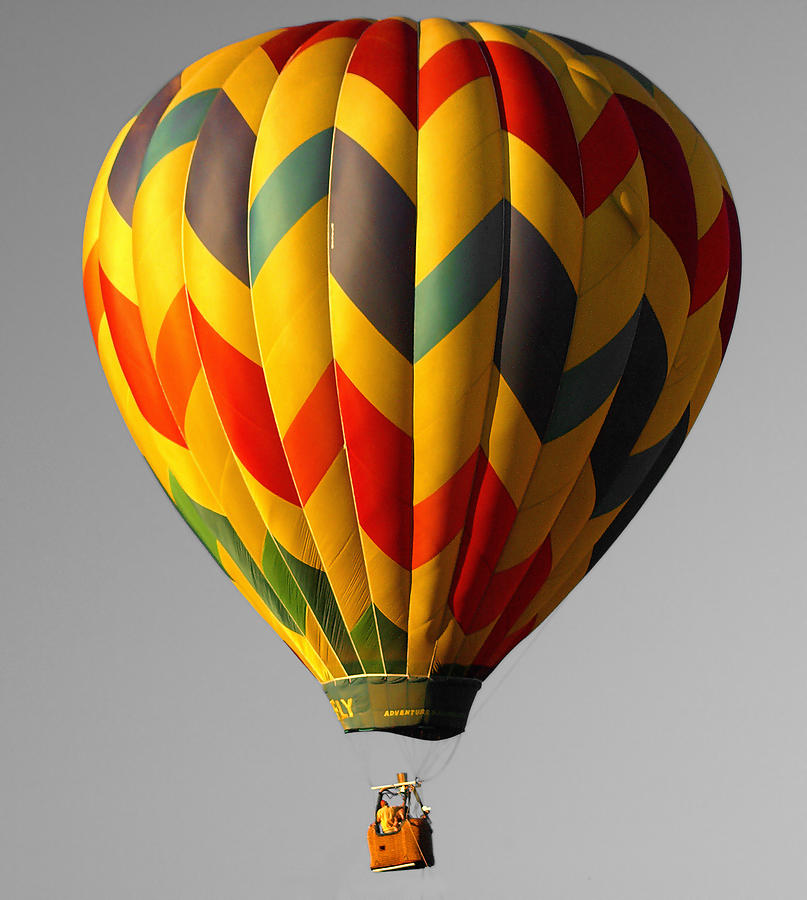 Balloon Ride Photograph by Raymond Earley