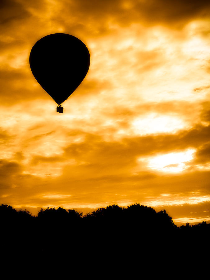 Balloon Rise Photograph by Mark Llewellyn